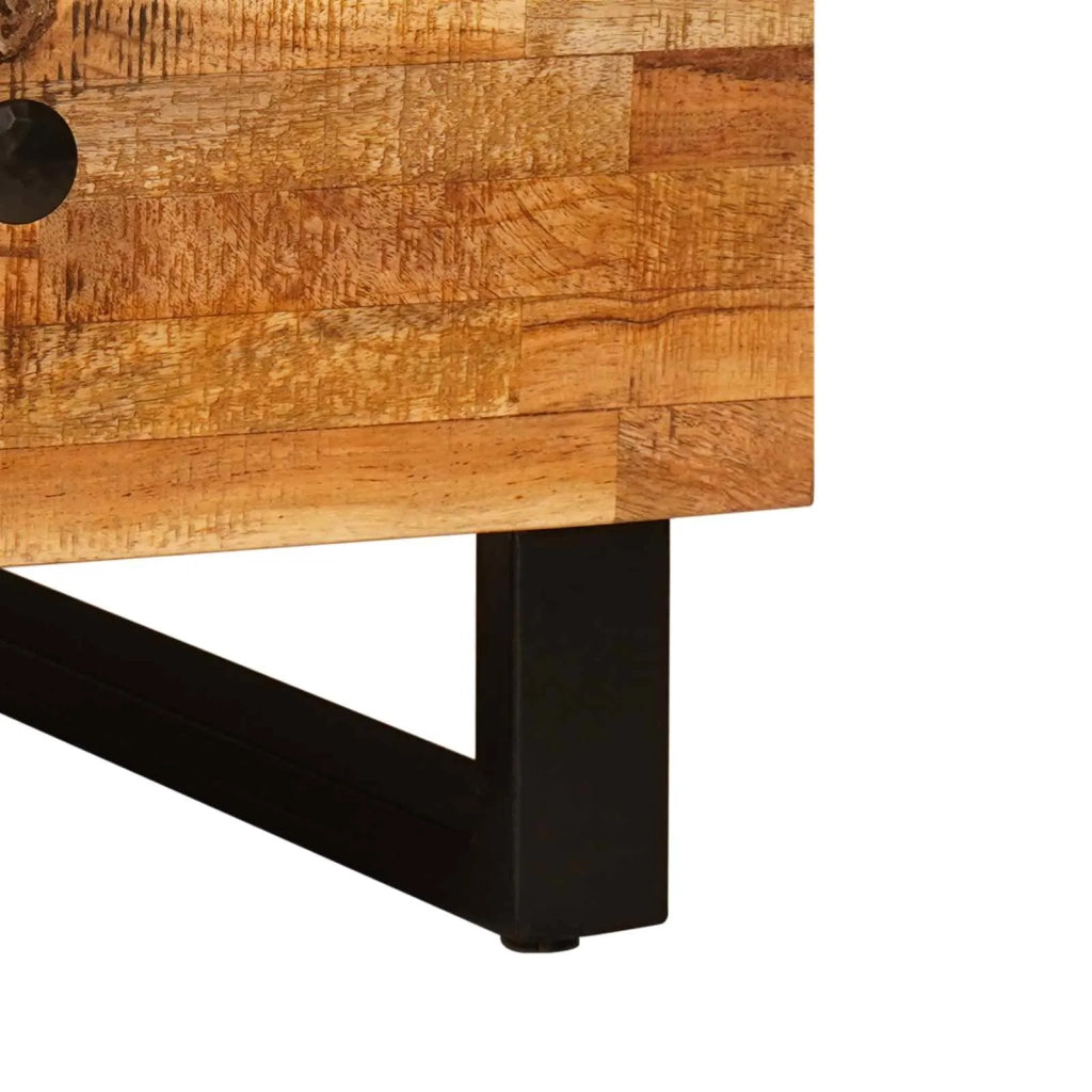 Tavolino da salotto con cassetto Marrone 80 x 54 x 40 cm 4018309