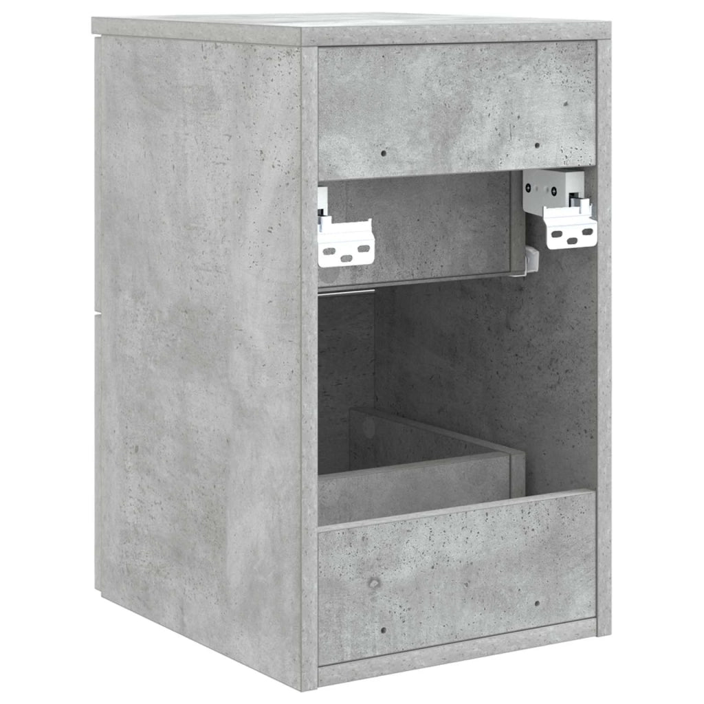 Armadio Bagno In-between Grigio Cemento 30 x 44,5 x 50 cm 890377