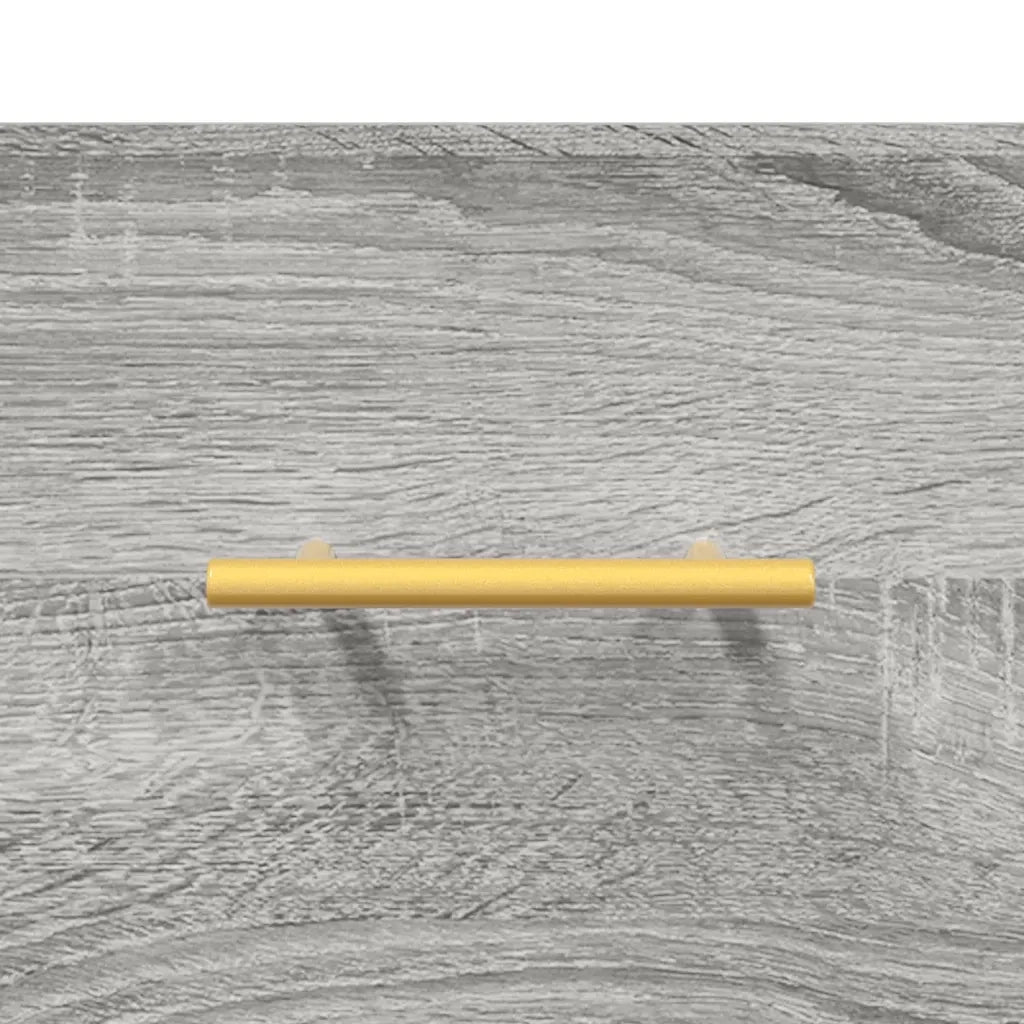 Armadietto a Muro | Mobile a Parete Grigio Sonoma 100x36,5x35 cm Legno Multistrato