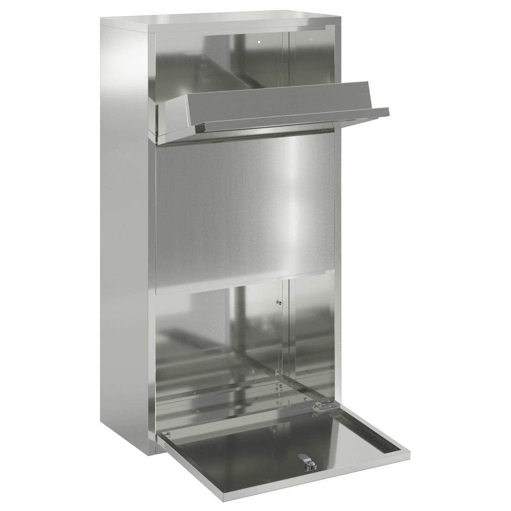 Cassettina per Pacchi 44x22x82 cm Acciaio Zincato