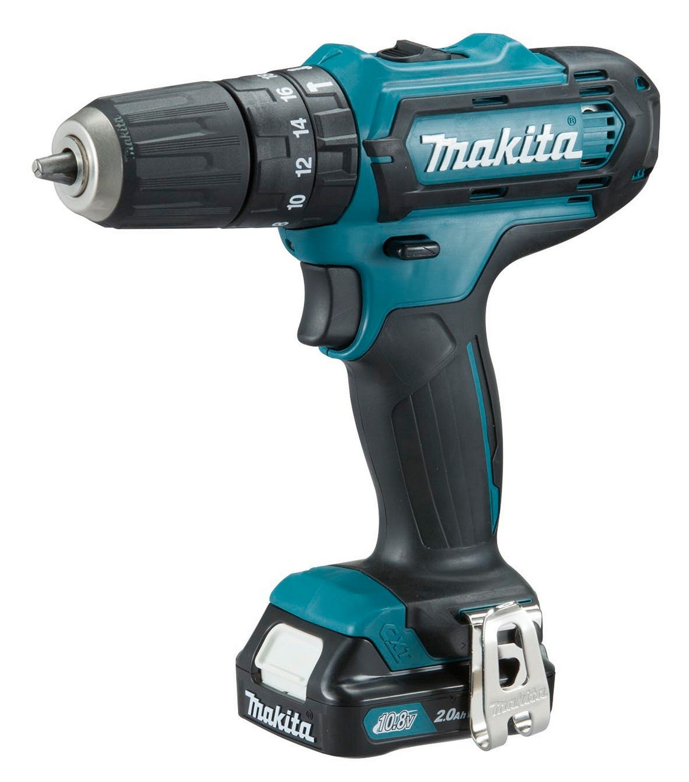 makita trap. 2 batteria 2ah 12vp. hp331dsaj cod:ferx.93211