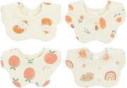 Set di fasce assorbenti per bambini, 4-pack, fasce morbide e assorbenti per bambini con chiusura a bottone per bambini maschi e femmine