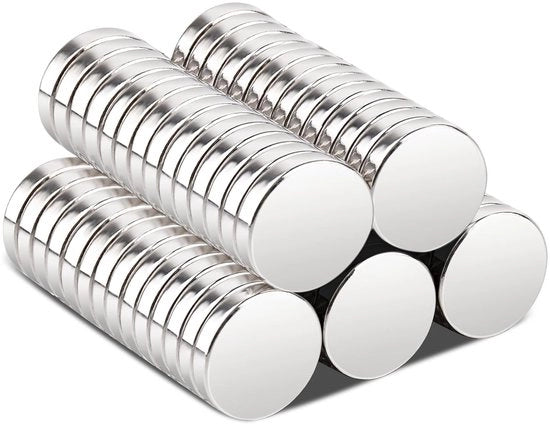 Magnetici 10x2mm Piccoli Magnetici Forti, 70 Pezzi Magnetici Mini, Magnetici Neodymium Rondi Piani Magnetici Acquista Magnetici per Pannello Magnetico Pannello da Parete Foto