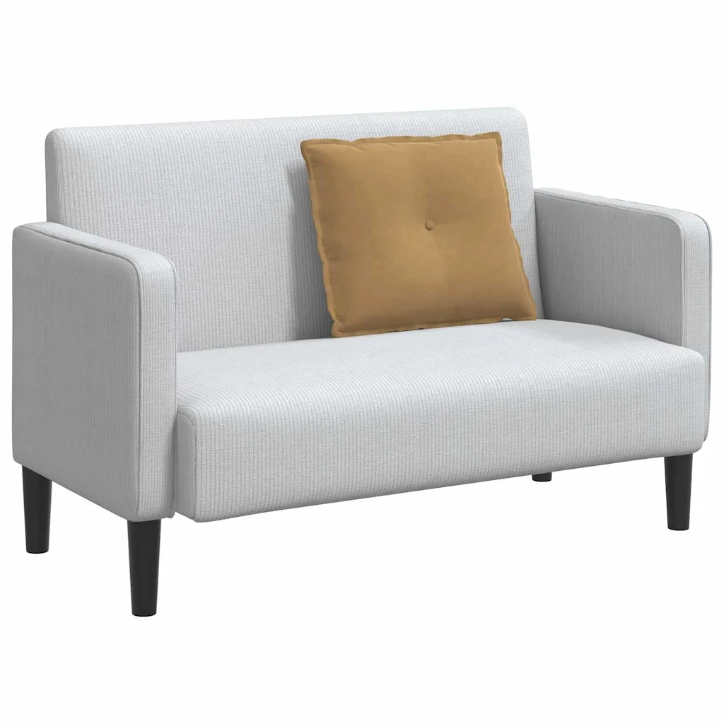 Cuscino per Schiena | Cuscino dorsale Marrone 60 x 50 cm Tessuto in Cords
