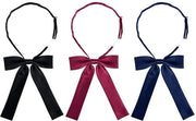 Cravatta satinata 3 pezzi - Flessibile - Cravatta per colletti - Accessori per abiti da cerimonia - Ideale per matrimoni e feste - Veloce e facile da applicare - Fibra di poliestere di alta qualità - Struttura rigida
