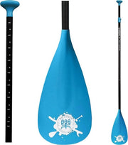 Pedale SUP 3 in 1 - pedale per tavola da surf - remo da stand up paddle luce e galleggiante - tavola da surf duratura e ripiegabile - foglie di nylon rinforzate - azione efficiente