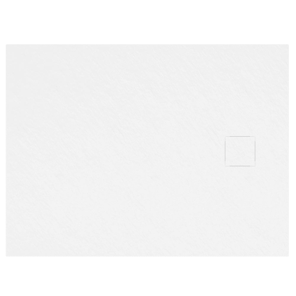 Piatto doccia 90x110 cm colore bianco effetto pietra | Samos