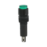 Indicatore di segnale industriale LED verde 220V Ø 8mm Breckner Germany