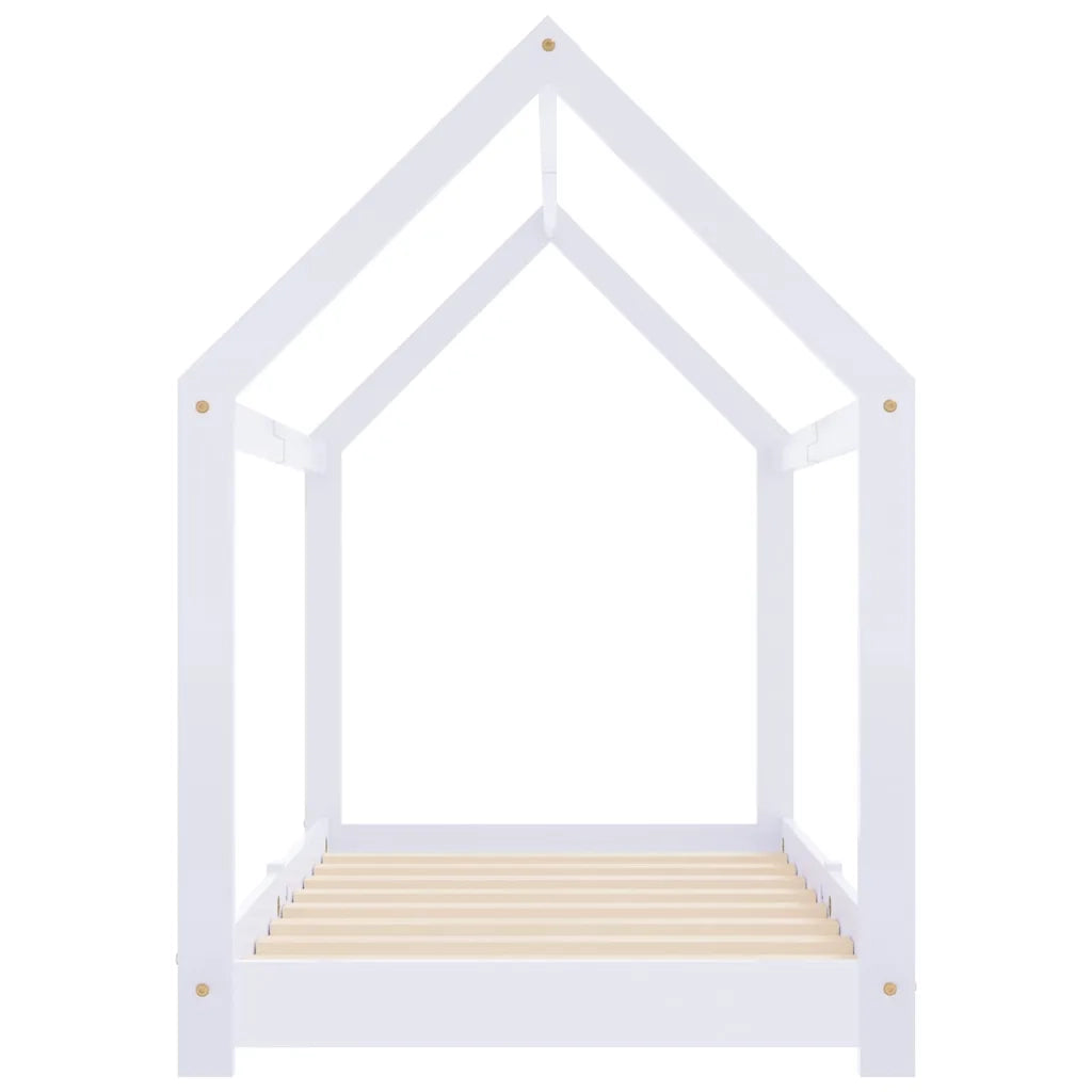 Giroletto per Bambini Bianco in Massello di Pino 70x140 cm 283349