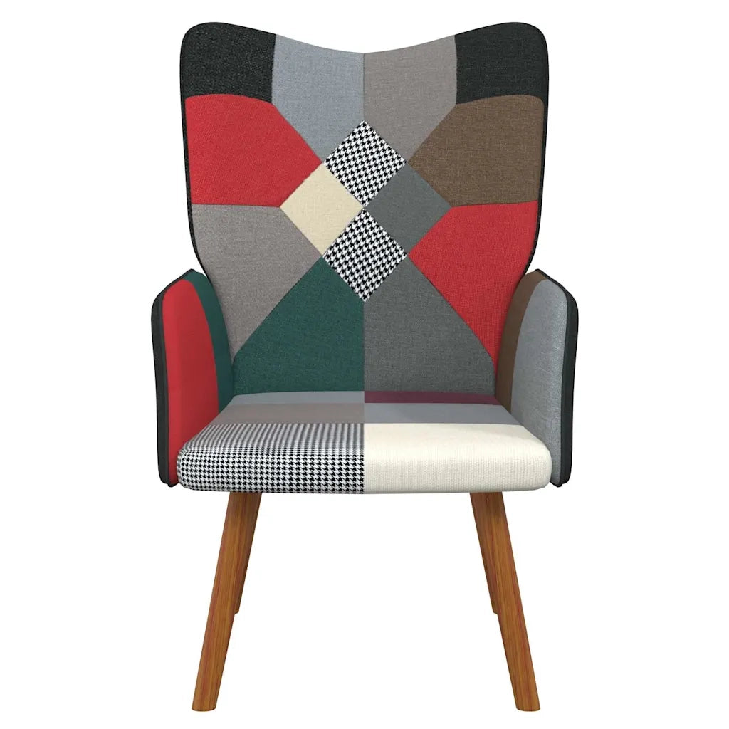 Divano Sedia-Poltrona Relax in Tessuto Patchwork 923209