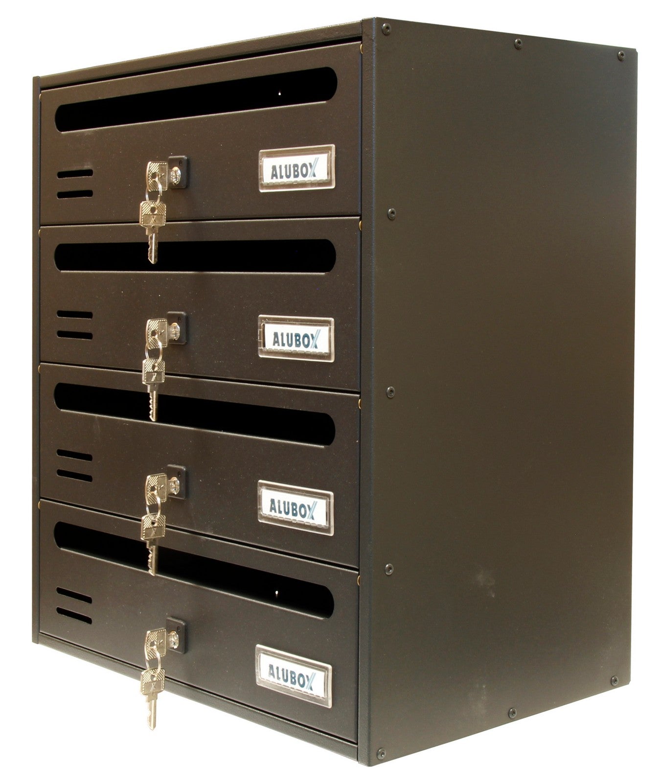 alubox cassetta cubo/r 4 posti ghisa cod:ferx.93238