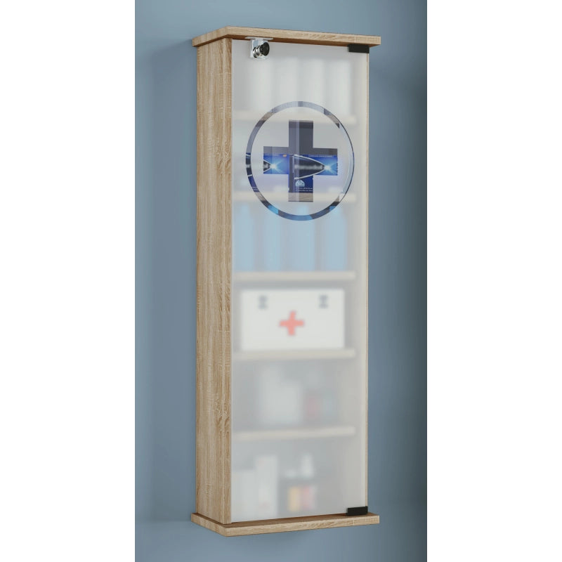 Armadietto Medicinali  PharmaCasa XXL dim 31x18 h 92 cm