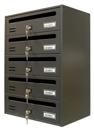 alubox cassetta cubo/r 5 posti ghisa cod:ferx.93239