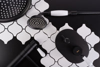 Set Doccia Da Incasso Rea Serra Black + Box