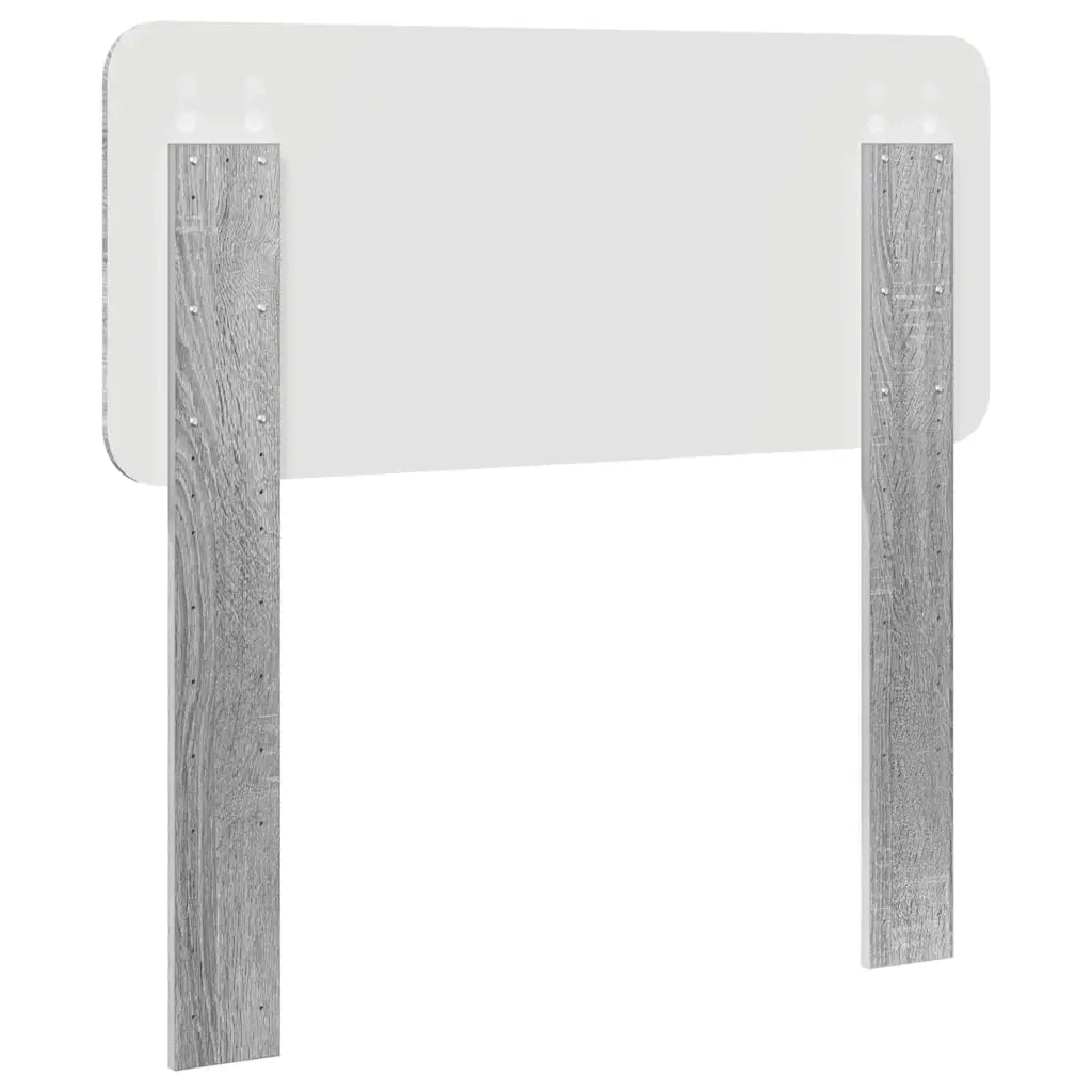 Testiera-Testata-Testiera Decorativa Grigio Sonoma 90 cm Legno multistrato 547209