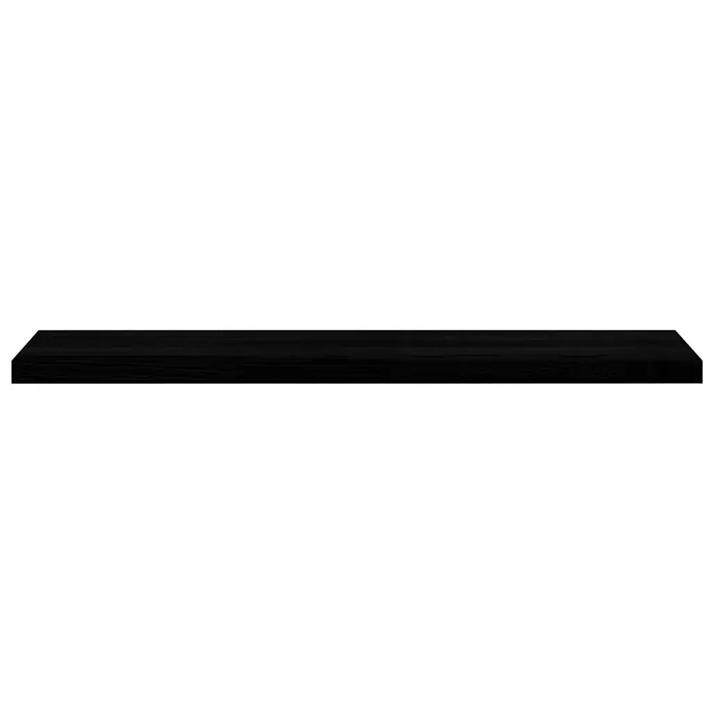 Davanzali 2 pz Marrone Scuro 120x25x2 cm Legno Massello Rovere