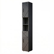 Vicco Mobile bagno alto Antracite lucido 30 x 192 cm
