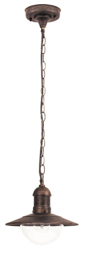 Lampada sospesa Oslo E27 oro antico Ø24 IP44 Rabalux