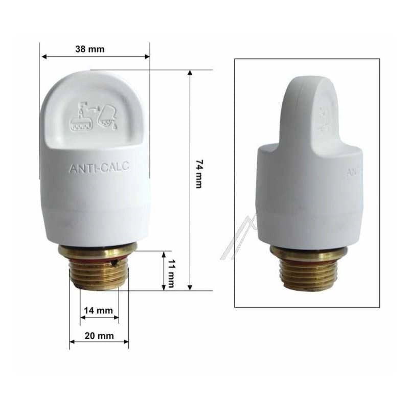TAPPO DI SICUREZZA CALDAIA FERRO DA STIRO ROWENTA TEFAL GV5150 DG075 DG522 - ROWENTA