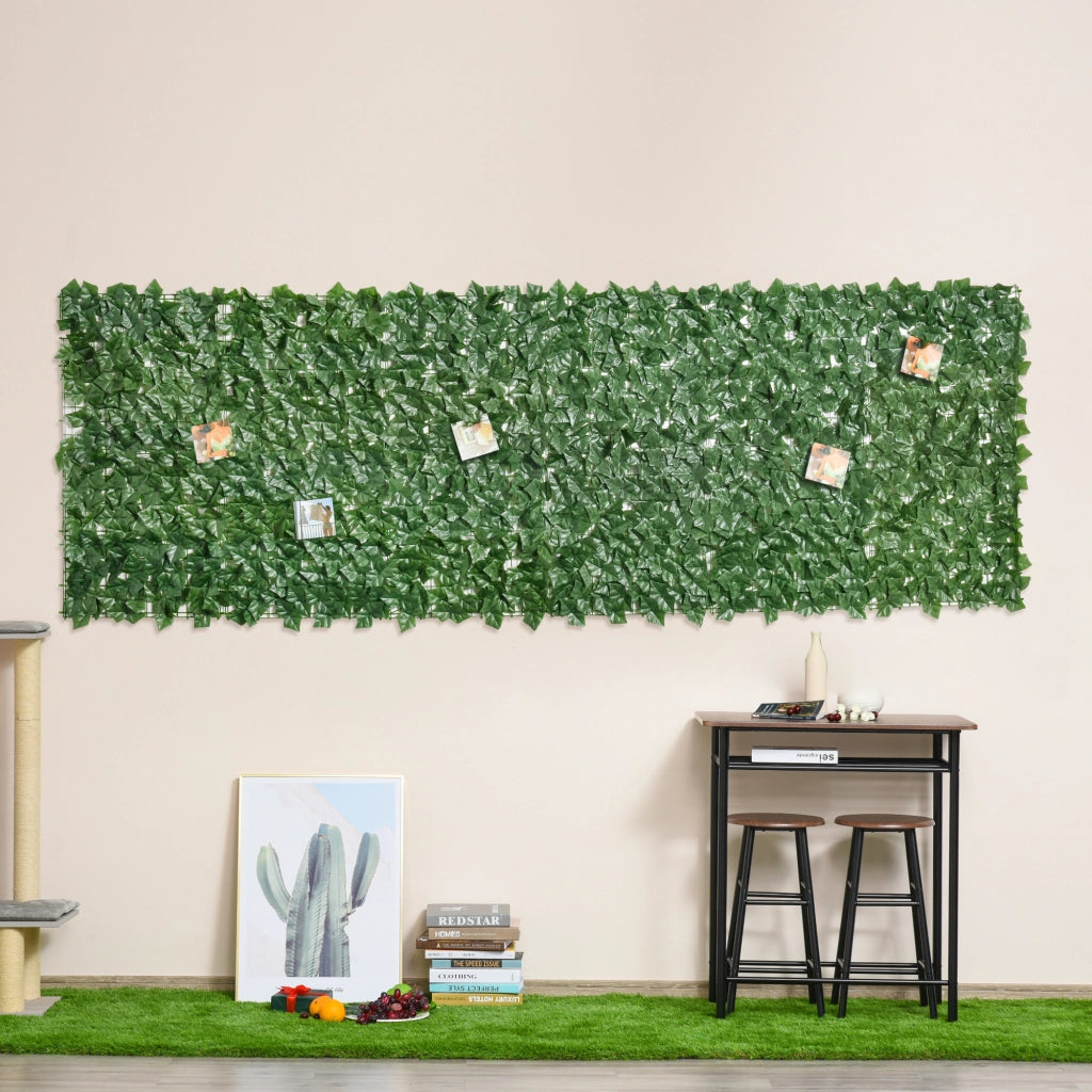 Seto Artificiale per Giardino ¨C zephmum ¨C 3x1 m Verde