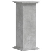 Portavasi mobiletto portafiori 33 x 33 x 80 cm legno ingegnerizzato grigio 02_0045157