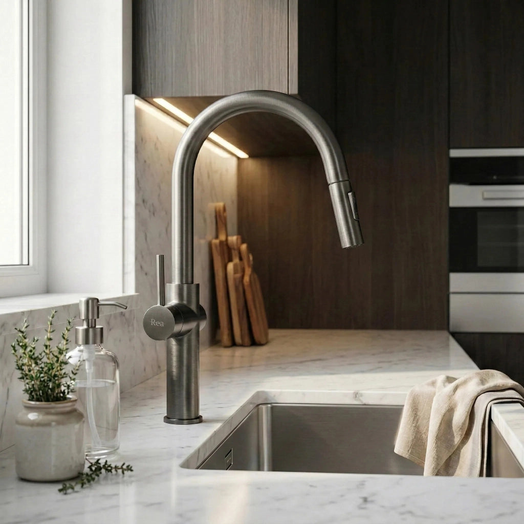 Rubinetto Da Cucina Rea Fresh High Titan