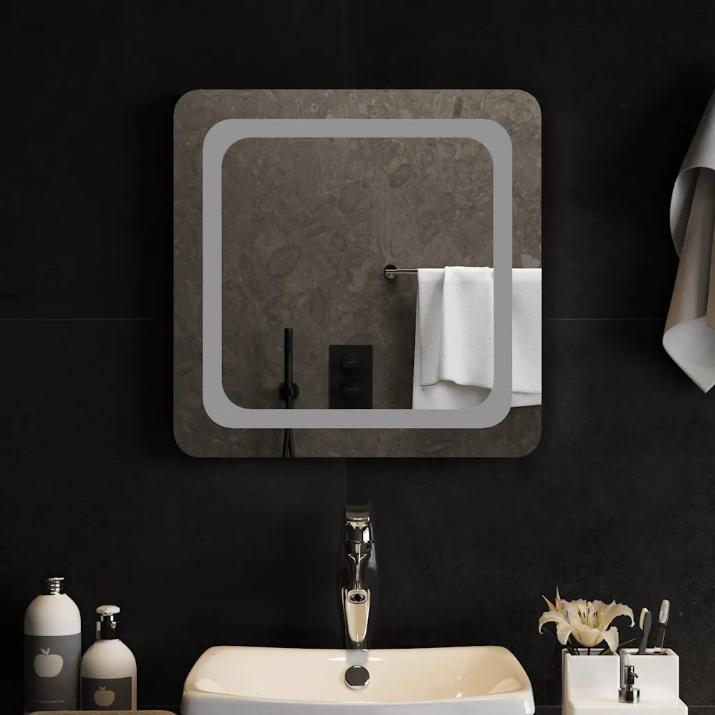 Specchio da Bagno con Luci LED 50x50 cm cod mxl 52992