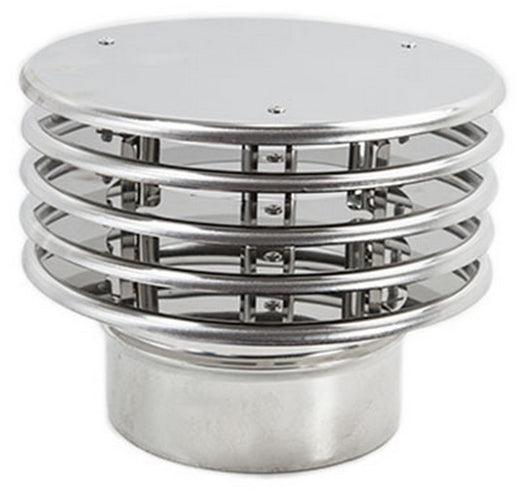 terminale inox modello lamella d.120 cod:ferx.93293