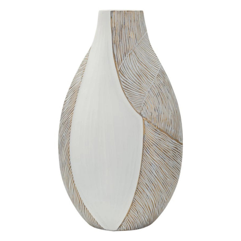 Vaso Resina Ho Chi Minh cm 29,5x13,5x50 (apertura cm 8x5)