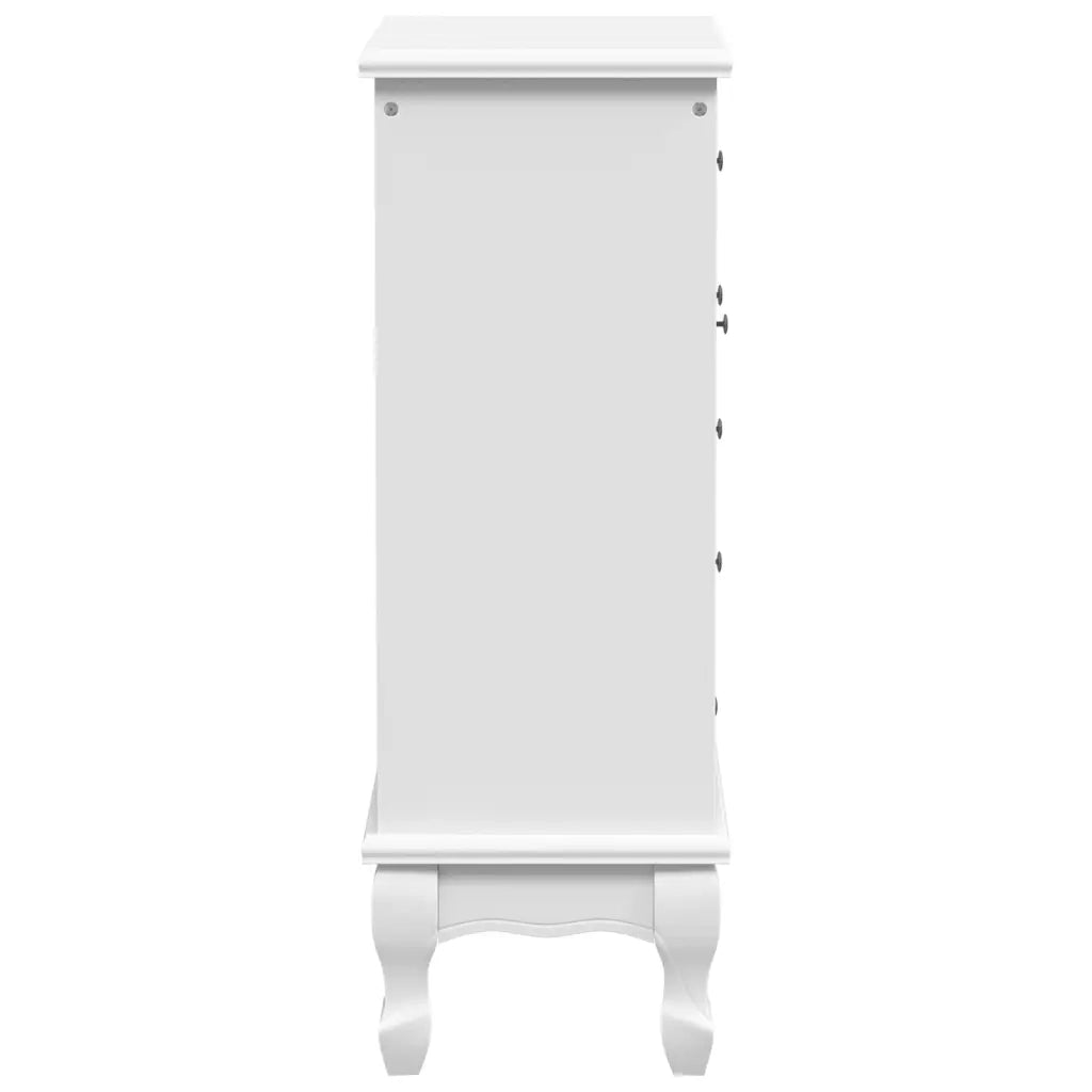 Armadietto con 5 Cassetti e 2 Ripiani Bianco cod mxl 78482