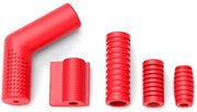 Accessori per motocicletta - Protezione per scarpe - 5 pezzi - In gomma - Facile da montare - Protezione della frizione