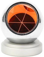 Prisma Riflettente Bol - Stazione Totale - Base Magnetica - Lega di Alluminio/K9 Vetro - Diametro 17,8 mm - Per Misurazioni Precise - Prisma di Misura