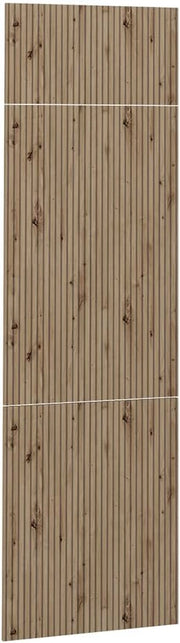 Frontale cucina R-Line, Rovere artigianale, 59.6 x 196 cm frontale del mobile per mobile per frigorifero, adatto per armadi da cucina R-Line per un montaggio semplice