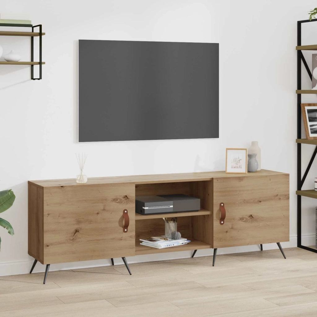 Mobile TV rovere artigianale 150 x 30 x 50 cm Legno multistrato 879590