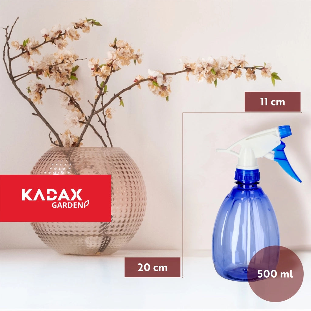 Spruzzatore KADAX per piante e fiori, 550 ml, manuale e regolabile.