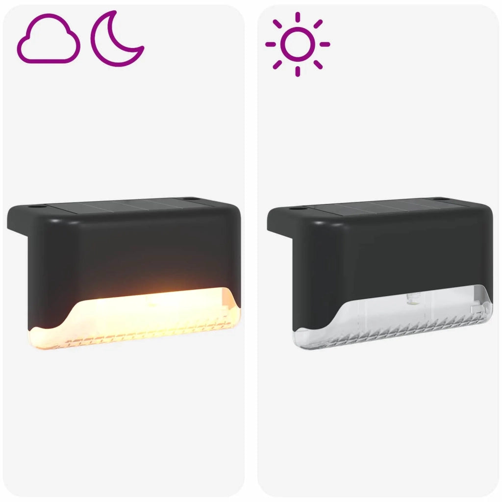 Luci solari da esterno con picchetto 4 pcs Bianco caldo 4,5 cm 42042718