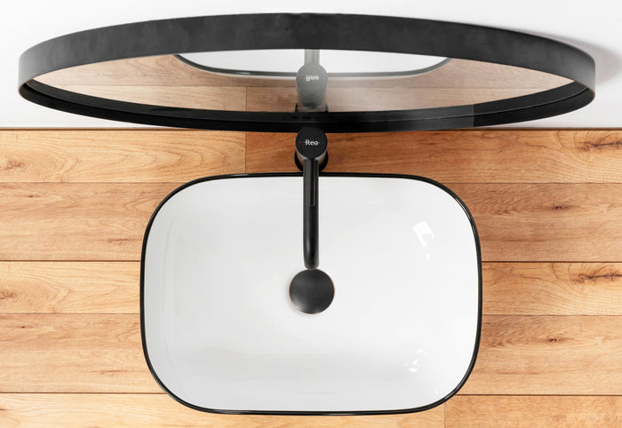 Lavabo Da Appoggio Rea Marbel