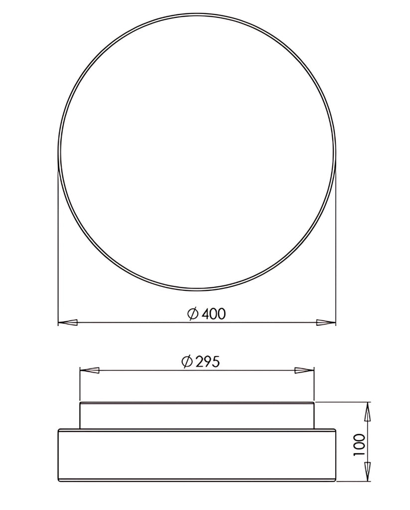 Graff Plafoniera Moderna in Metallo e Vetro Soffiato, Design Elegante Bianco, Attacco E27 per 2 Lampadine, Diametro 40cm, Classe I, IP20, 3209-65-102
