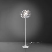 Piantana Moderna Cloud Polilux ® Argento E Metallo 1 Luce E27