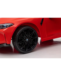 Macchina Elettrica per Bambini Licenza Ufficiale Bmw M4 10,8V 3,1Ah Rosso