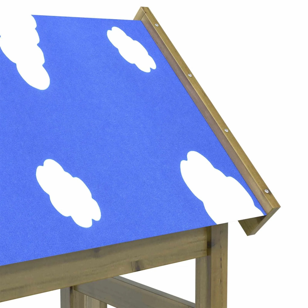 Torre da Gioco Marrone Legno Impregnato Solido 3417168