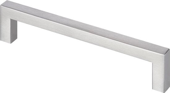 Set di 10 pezzi di maniglie di mobile E8 - BA 128 mm - maniglie di metallo in acciaio inossidabile con viti