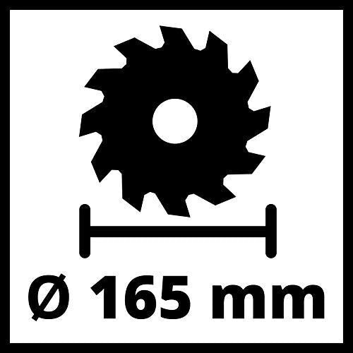 Einhell 4331207 Power X-Change Sega Circolare a Batteria 18V 165mm 54mm 4200rpm senza batteria colore Nero