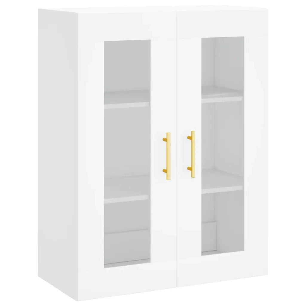 Credenza Bianca 69,5x34x180 cm in Legno Multistrato 3198329