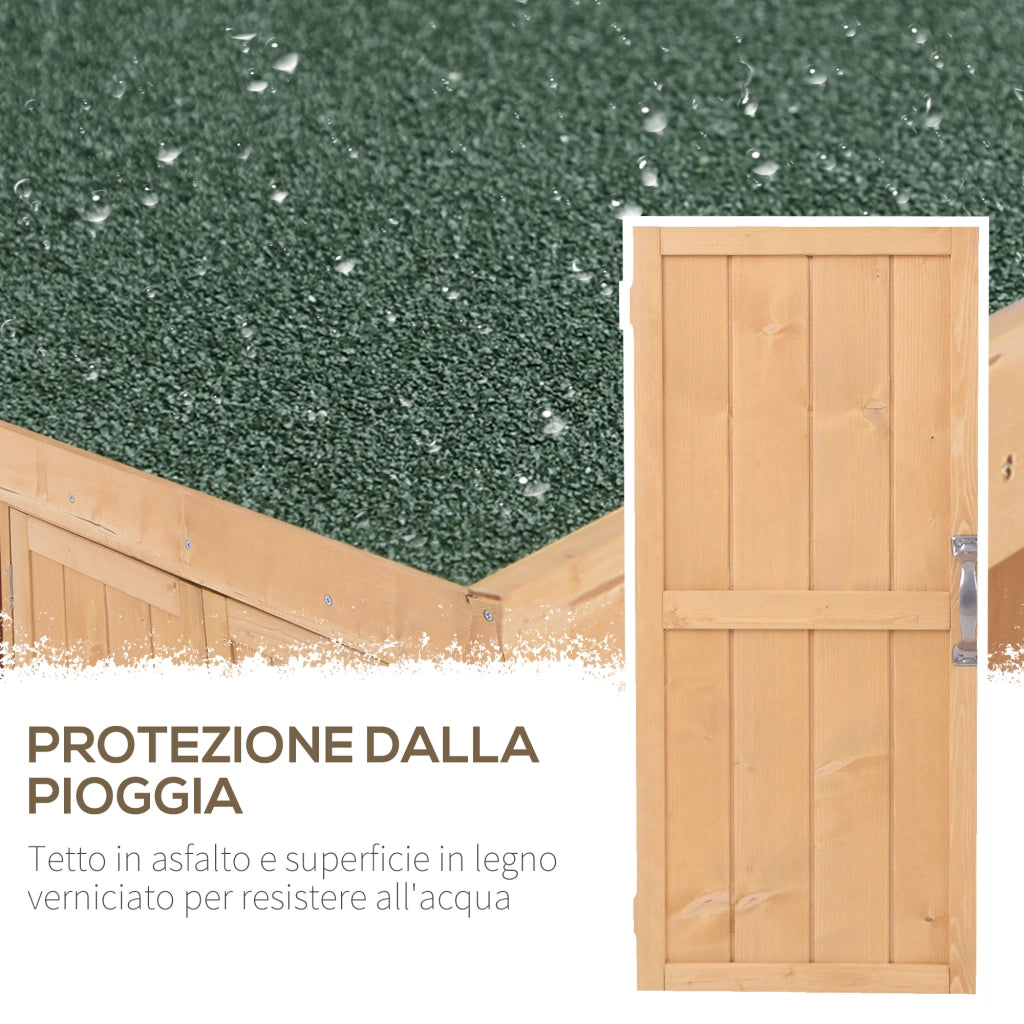 Casetta da Giardino in Legno ¨C zephmum ¨C 74x43x88 cm