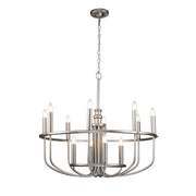 Lampadario Capitol Hill nichel satinato 12xE14 Kichler