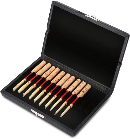 Cassa di conservazione per canne di oboe