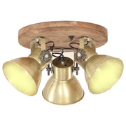 Lampada a Sospensione Industriale 25 W Ottone 42x27 cm E27 cod mxl 73482