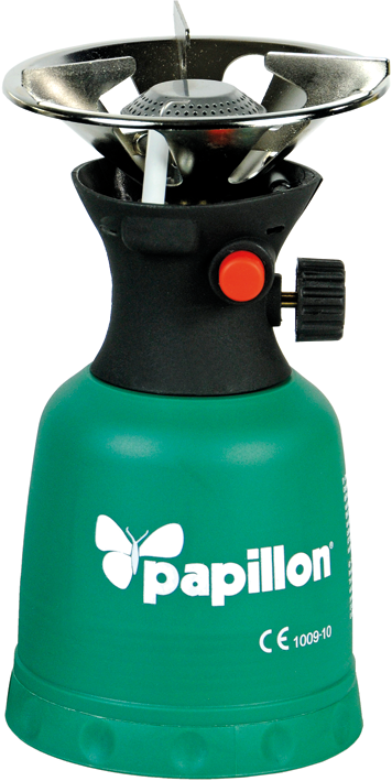 Fornello gas cartuccia piezo papillon - cf scatola