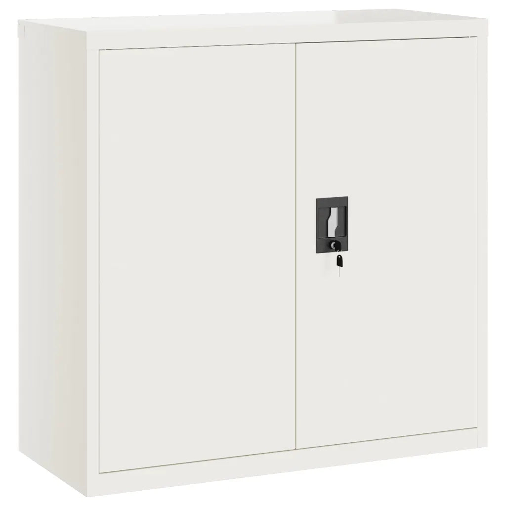 Armadio Classificatore Bianco 90x40x130 cm in Acciaio 3188311